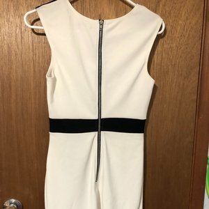 Ruby Rox (size S) white and black dress